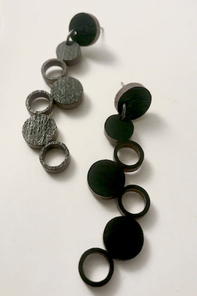 COCOON Bubble korvakorut, black, Made in Finland