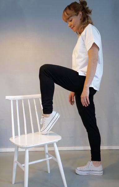 LARA housut,  talvilaatu, musta, made in Finland