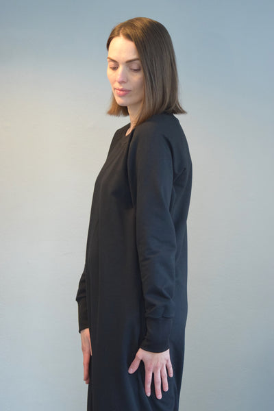 PIETA collarimekko, musta,  made in Finland